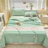 Luxury Floral Style Summer Quilt Skin-friendly Comfortable Ultra Soft Air Conditioning Cooling Quilts Home Travel Thin Blanket