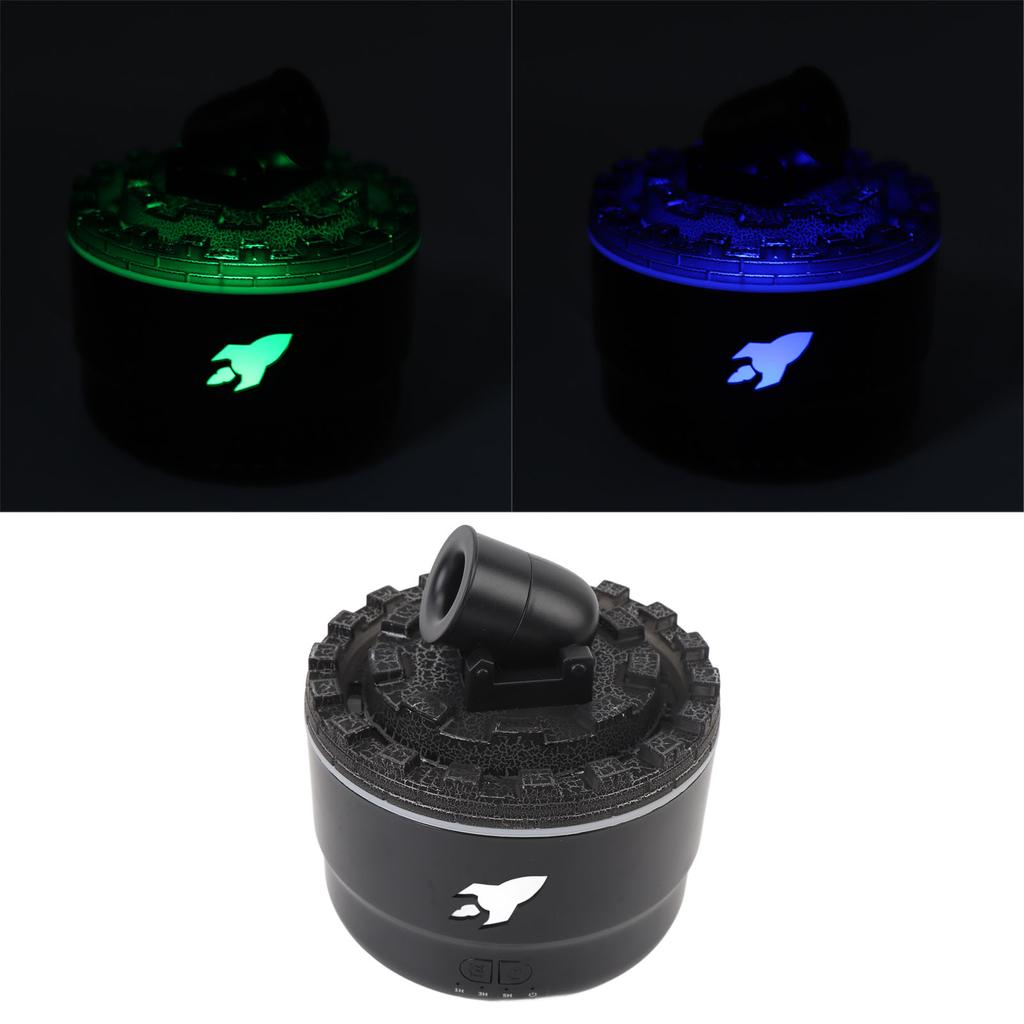 Volcano Diffuser Humidifier Auto Shut Off Low Noise RGB Light Ultrasonic Oil Diffuser with Timer Mod