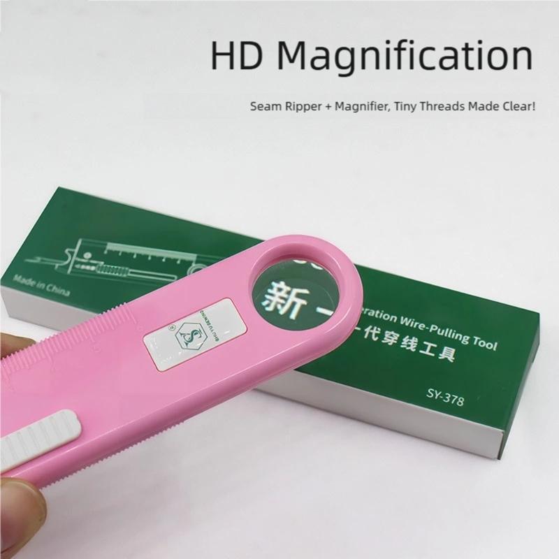 Easy Threading Needle Threader for Fast Sewing In Low Light Conditions Great for Home Use