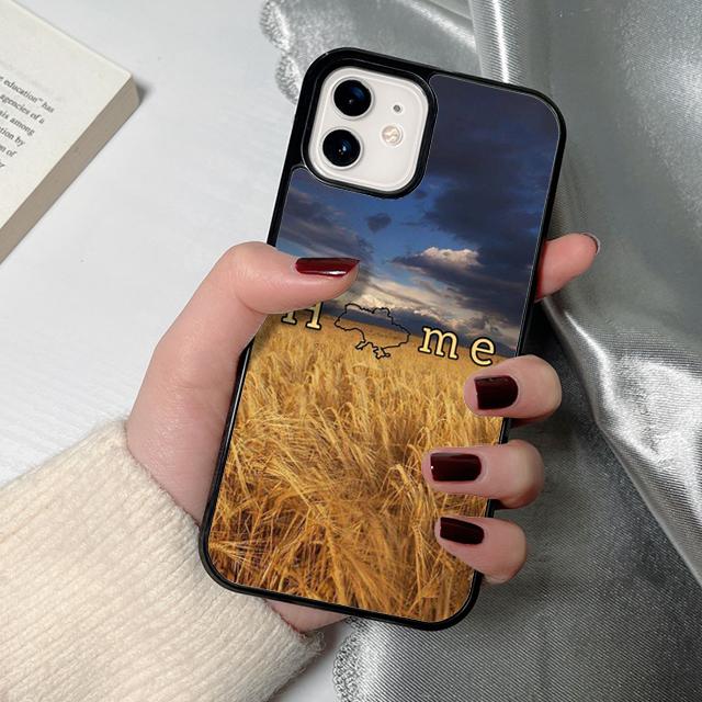 U-kraine Flag Phone Case for iPhone 17 Air 16 15 14 12 13 PLUS 11 PRO MAX Back Cover Fundas