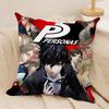PPersona  Cushion Cover Soft Plush Fabric DoubleSided Printed Cushion Covers for All Seasons Home Decor
