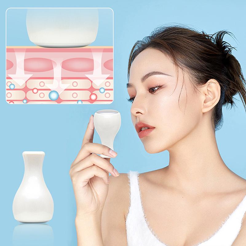 Handheld Facial Cold Compress Beauty Instrument Physical Lifting Anti-Wrinkle Face Cooling Massager Calm Skin Ice Cooler