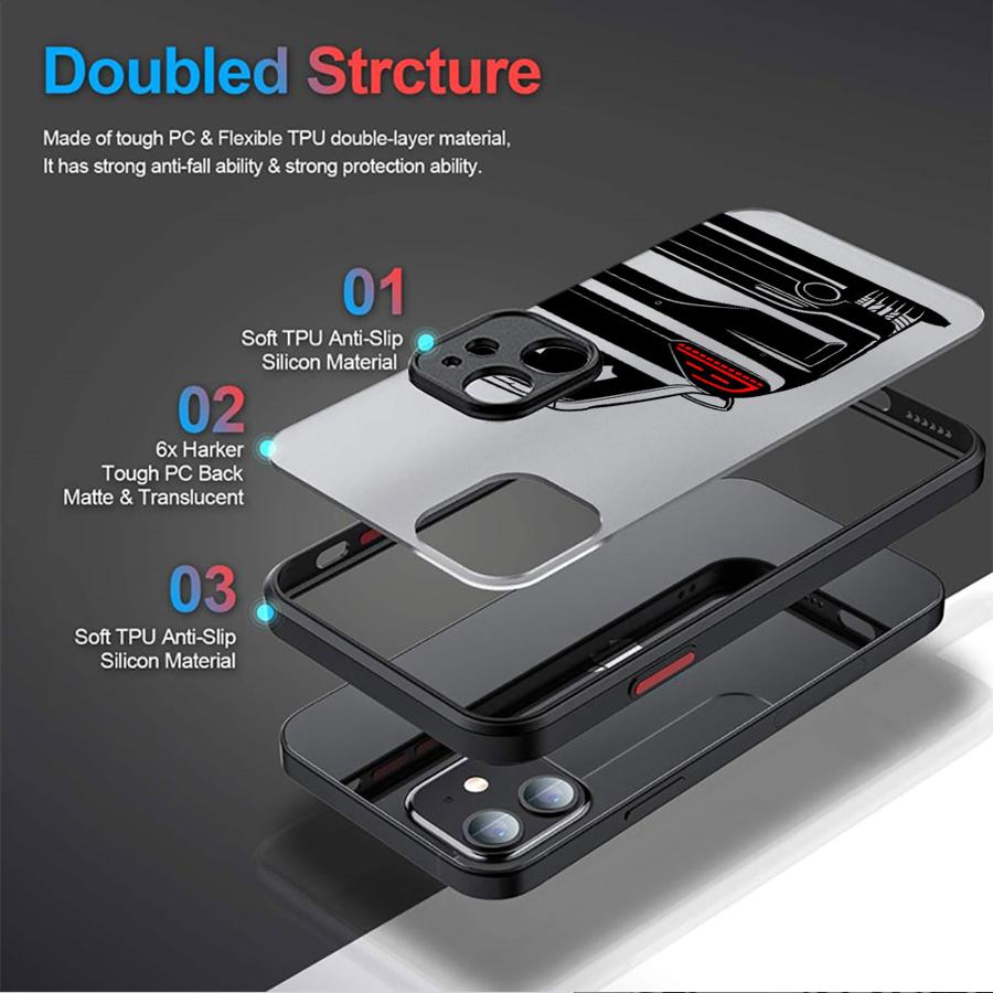 Luxury Cool Car Soft Cover Case for iPhone 15 16 14Plus 7 8 12 13 11 Pro Max 13 Mini XS Max