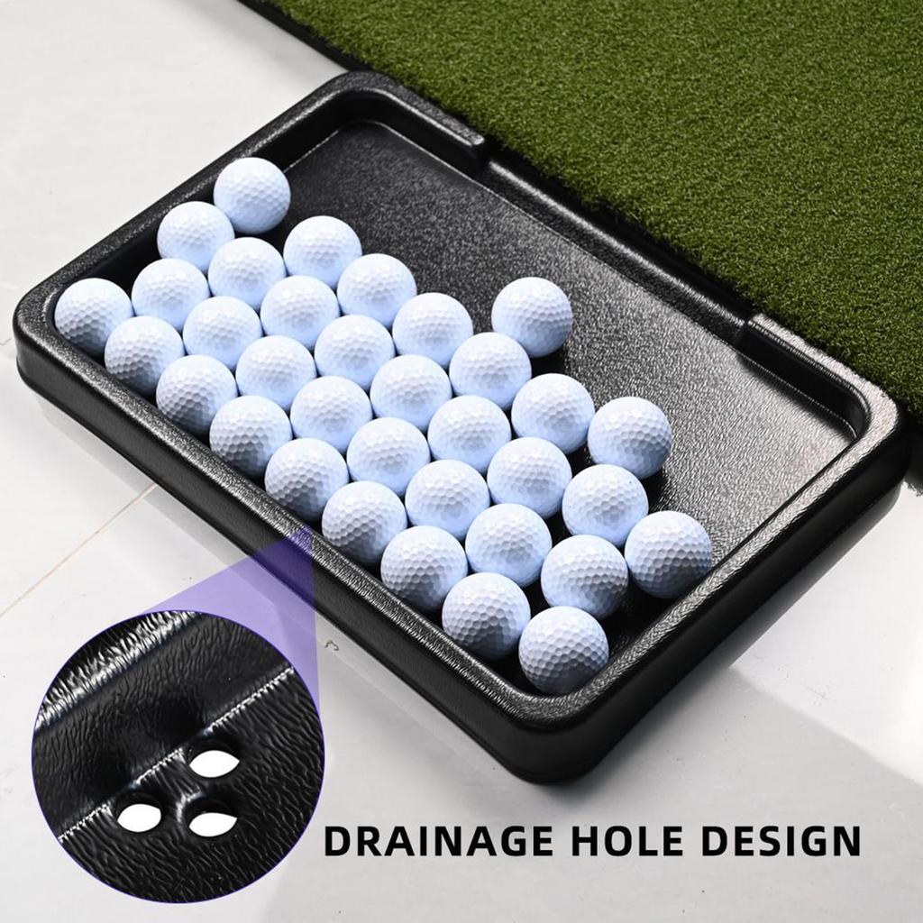 Golf Ball Storage Tray Premium Large Capacity Golfball Container Golf Driving Ball Box Golf Ball Tray Golf Ball Container