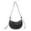 Korean Style Women's Soft PU Large Capacity Dumpling Bag - Casual & Versatile Shoulder/Crossbody