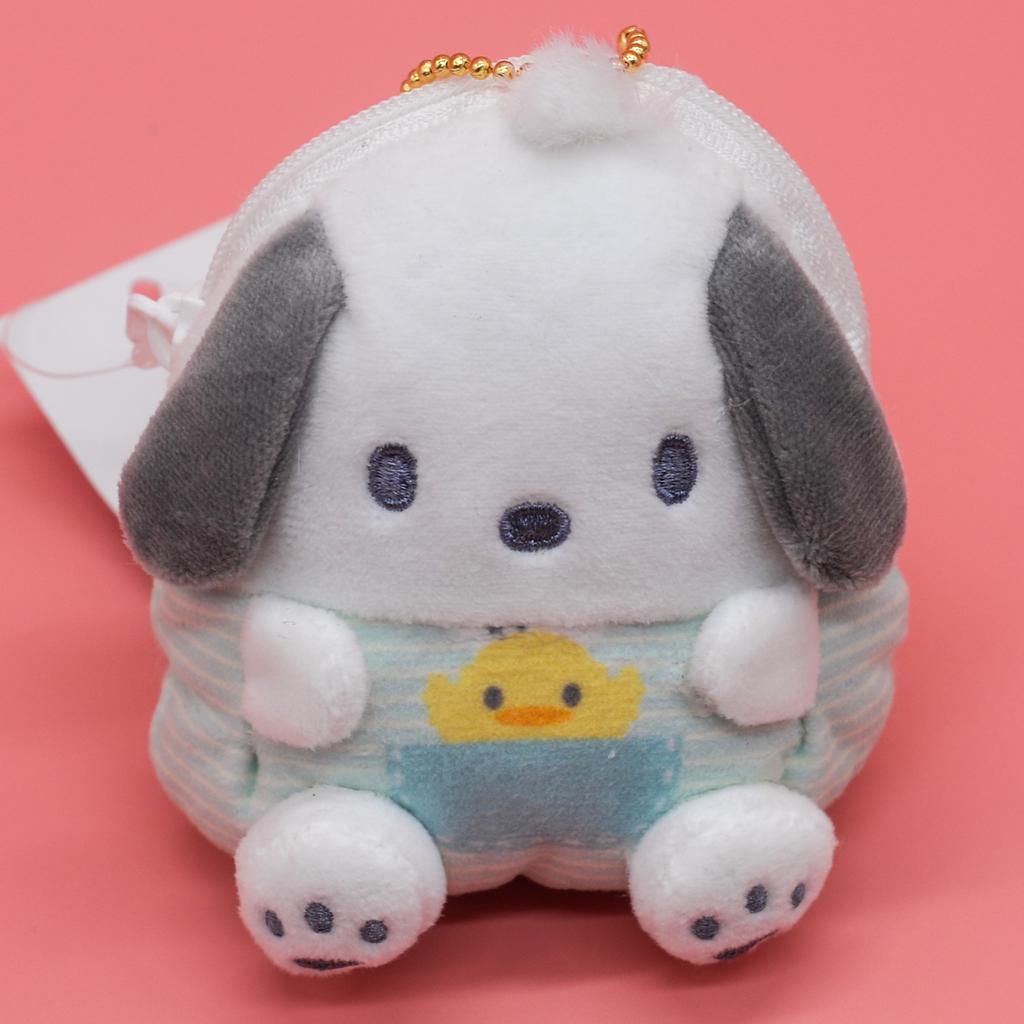 Adorable Kawaii Kuromi My Melody Plush Coin Bag And Soft Keychain Pendant Handbag Accessories