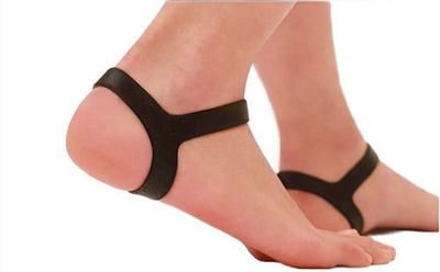 ABAND Ankle Bands for Both Sizes for Flat Posture Ankle Sports Feet, Black, Semi-Transparent, S, M, L, Feet, Correction, Support, (S, Black)