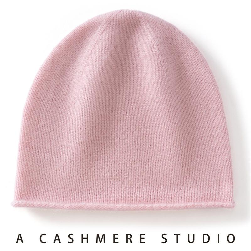 % Reine Kaschmirmützen Herbst und Winter neue gestrickte Kaschmirmützen für Herren und Damen Stapelmützen warme Babymützen