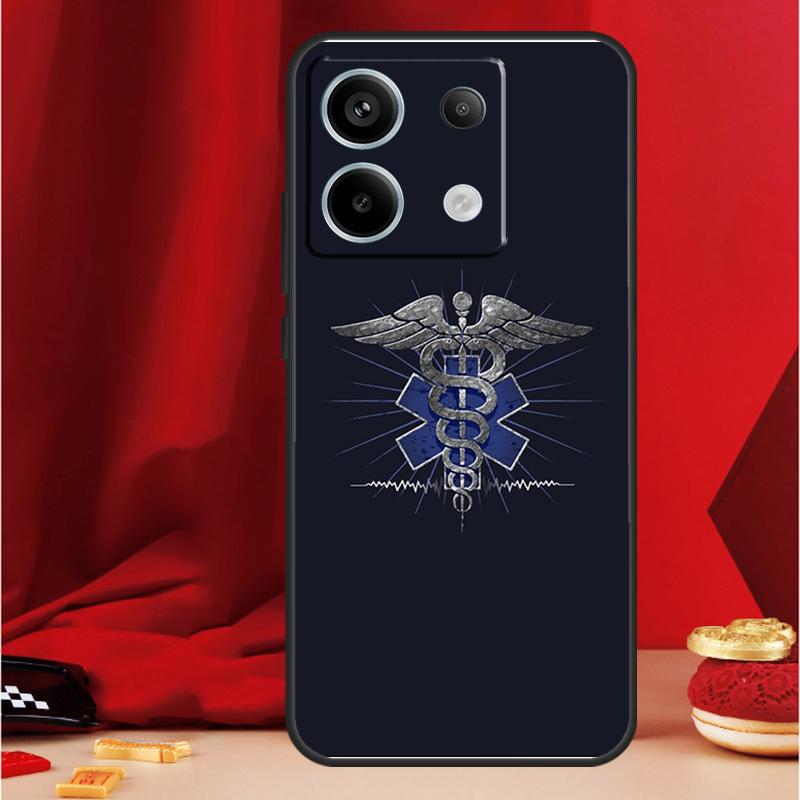 Emergency Medical Star of Life Funda For Xiaomi Redmi 13C 12 9C 10C 12C Redmi Note 13 9 10 11 12 Pro 9S 10S 11S 12S Case