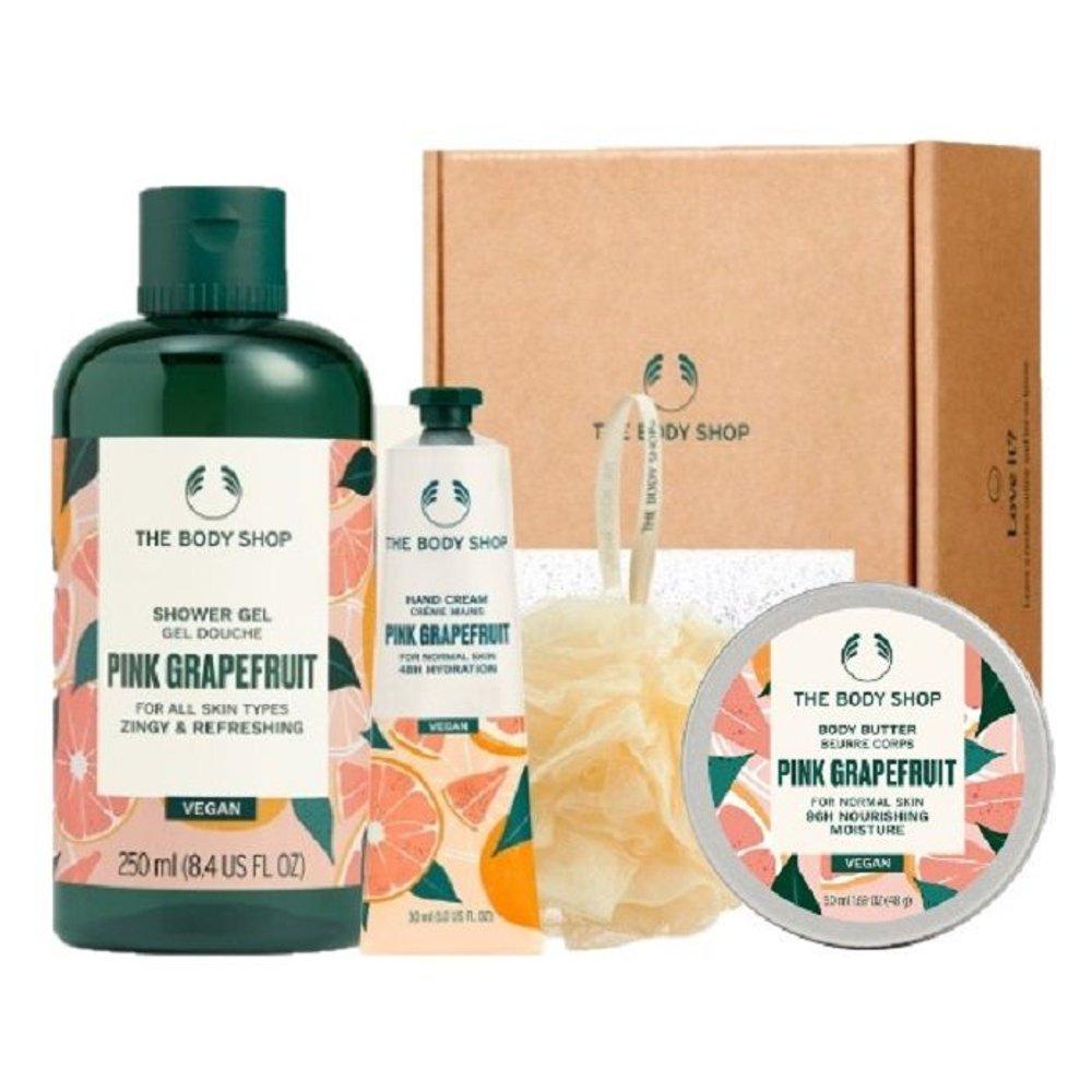 [Gift Wrapping] Pink Grapefruit Body 4-Piece Set