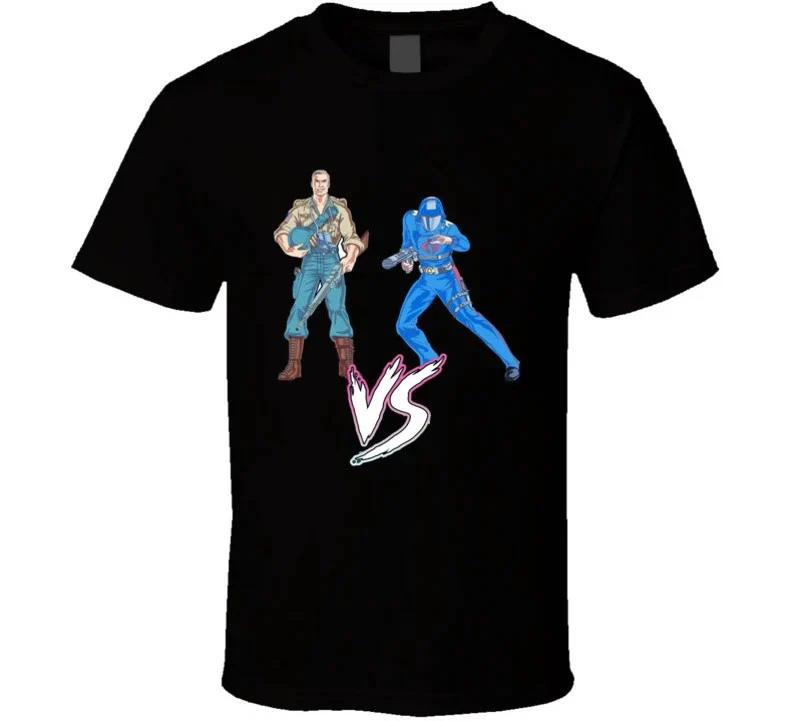 Gi Joe Duke Vs Cobra ComUnisexder Vintage Retro Style Tshirt And Apparel T Shirt S
