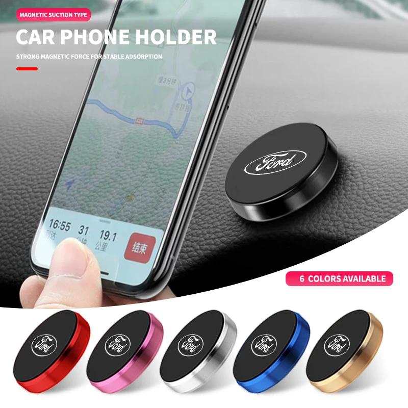 Hot Magnetic Fashion Car Phone Holder Magnet Mount Bracket Stick On Car Dashboard For Ford Fiesta MK7 2012 2013 2014 2015 2016 2