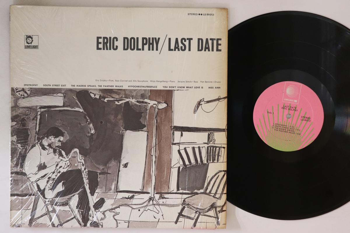 

LP Record ERIC DOLPHY - Last Date LS86013 LIMELIGHT US Jazz Used