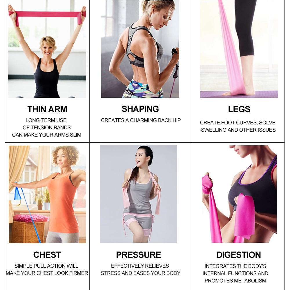 Workout Shoulder for Women Muscle Resistance Band Sports Accessory Fitness Band Yoga Supplies