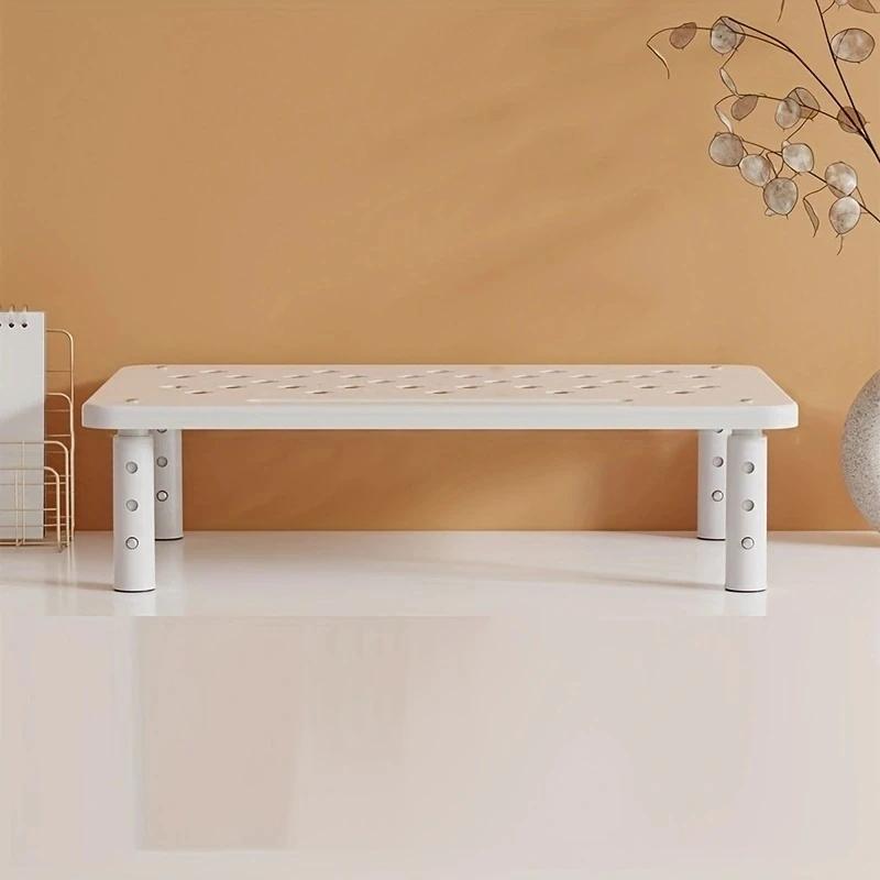 Monitor Stand Riser 3 Height Adjustable, Monitor Riser with Airflow Vents