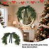Artificial Pine Needle Christmas Wreath for Windows and Walls