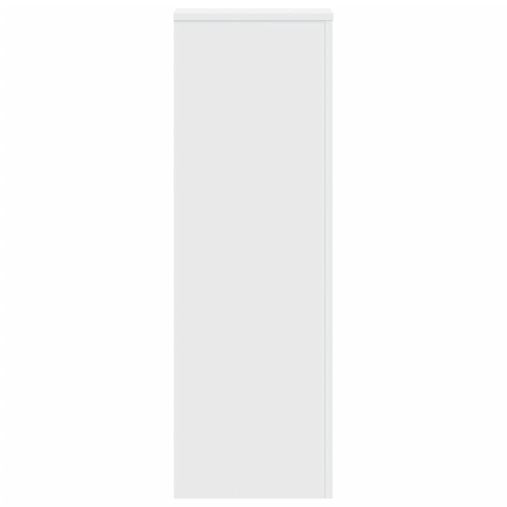 Plant Stand Set 2 pcs White 33 x 33 x 100 cm Engineered Wood