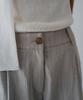 Beullaengkeulumumeon Bird Pocket Pants_Neutral Sand
