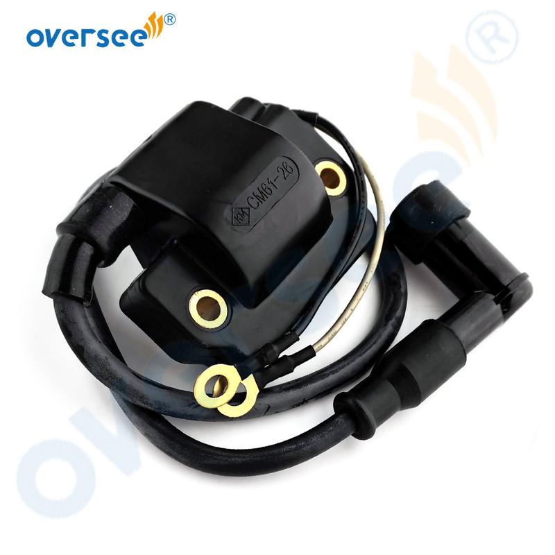 Ignition Coil 697-85570-00 For Yamaha Outboard Engine CV 48HP 55HP 90HP 2 Stroke 697-85570-10