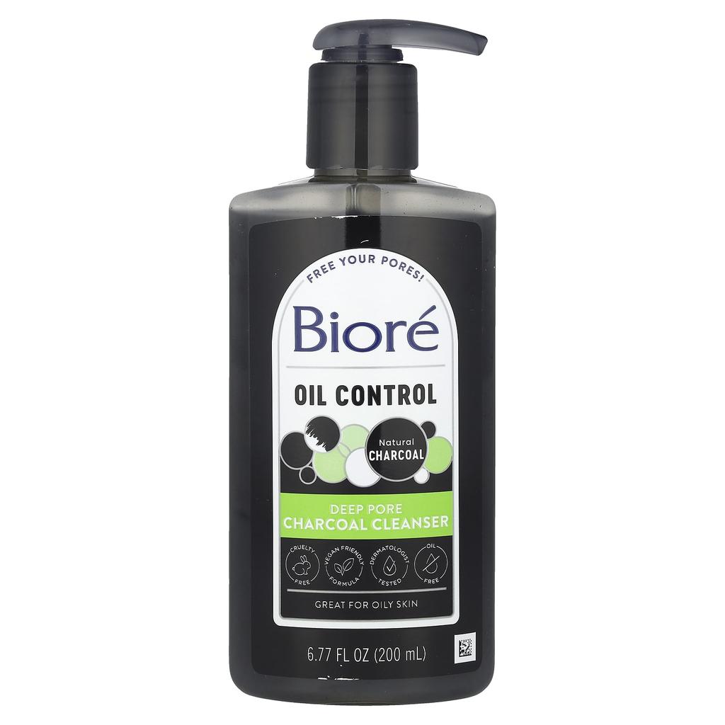 Deep Pore Charcoal Cleanser, 6.77 Fl Oz (200 Ml)
