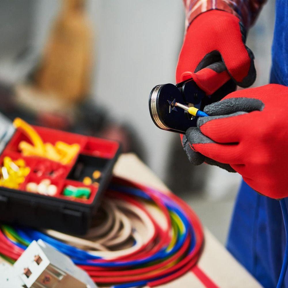 1250pcs Terminals Wire Ferrules Crimpers Terminal Crimping Tool  Wiring Installation