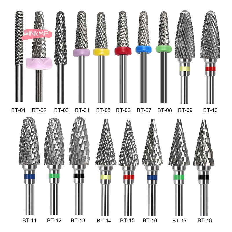 1Pc Tungsten Steel Nail Drill Bit Electric Milling Cutter for Manicure Pedicure Tools Nail Files Bits Apparatus Burr Drills