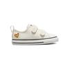 Converse Ctas 2V Ox Durable Breathable Low-Top Walking Shoes Baby sneaker Beige A04952C