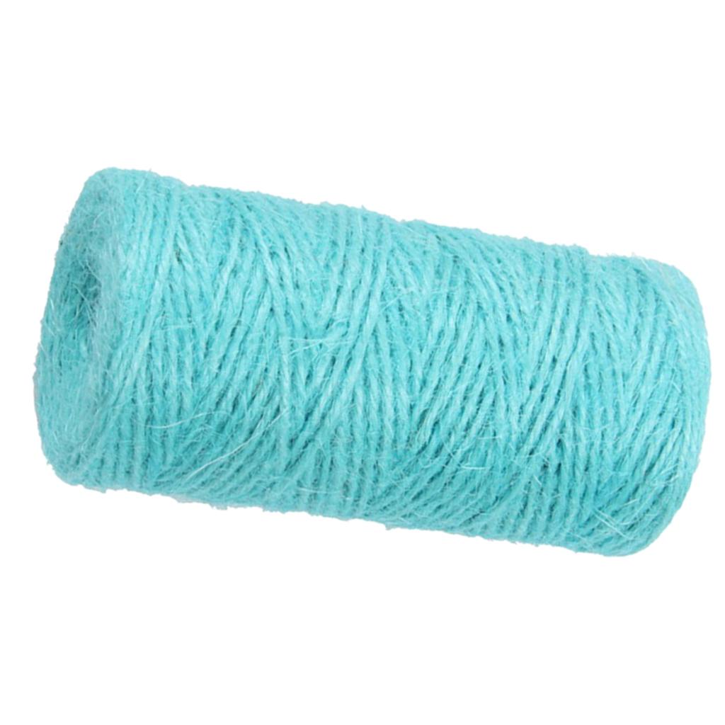 

Choice of colors Jute twine, twine, binding twine, packing twine, decorative светло-синий
