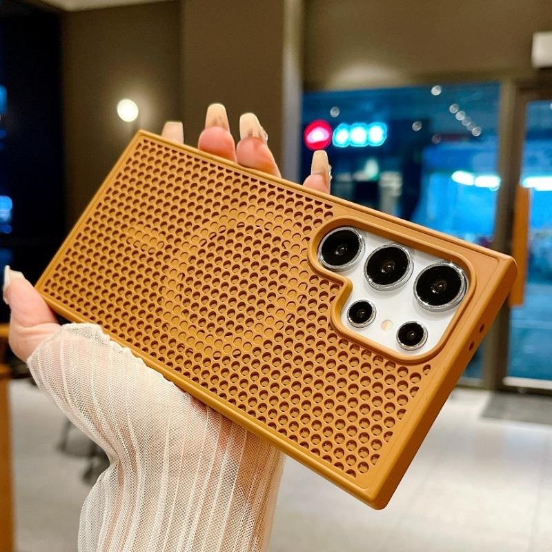 Trojrozměrné Duté Vhodné pro Pouzdro na Mobilní Telefon Samsung S25 Ultra Magnetické Absorpční S23FE Matné Chlazení S24Plus Ochranné Pouzdro