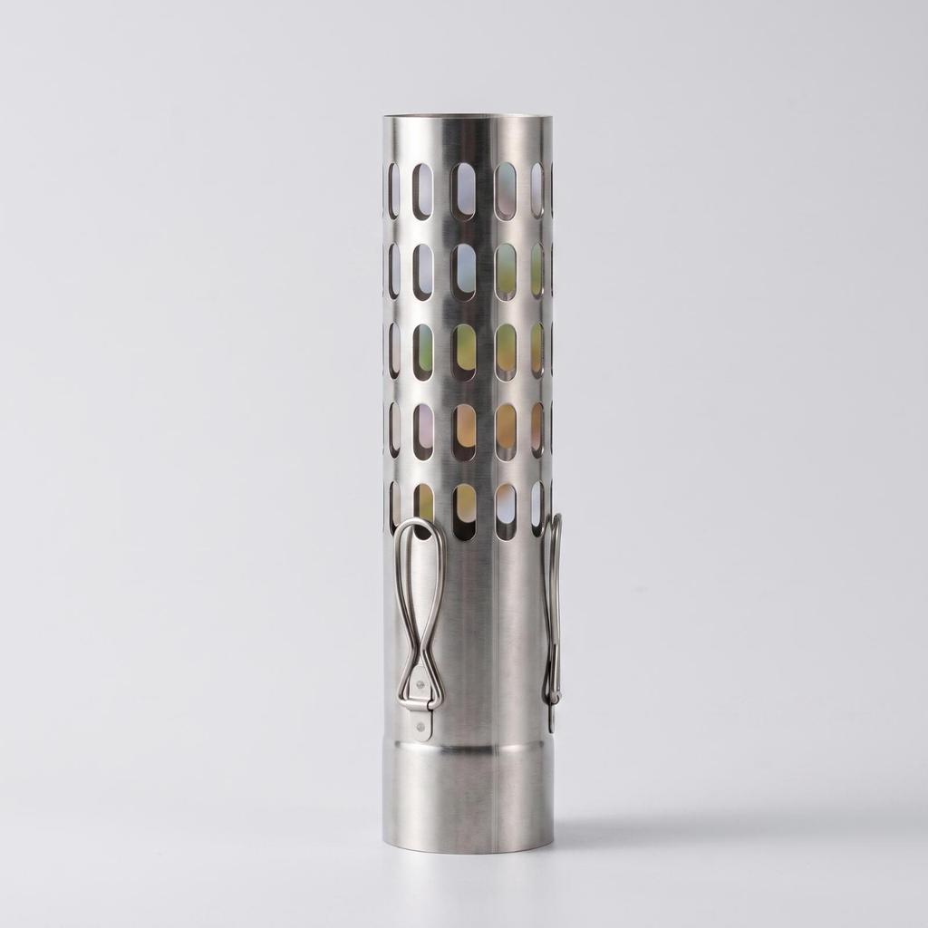 Chimney Pipe with Spark Arrestor Detachable Outdoor for Campers