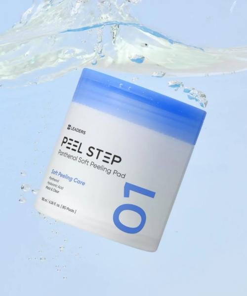 Leaders Peelstep Panthenol Soft Peeling Pads 185ml (80 pads)