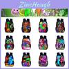 Hochwertiger Nylon-Rucksack mit lustigem Cartoon-Print, geeignet für Jungen und Mädchen der 3. und 4. Klasse (Garten Of Banban 3, 40 cm).