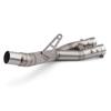 Slip On For YZF-R1 R1 R1M MT10 2015 - 2022 Motorcycle Exhaust Escape System Connect the original muffler Middle Pipe