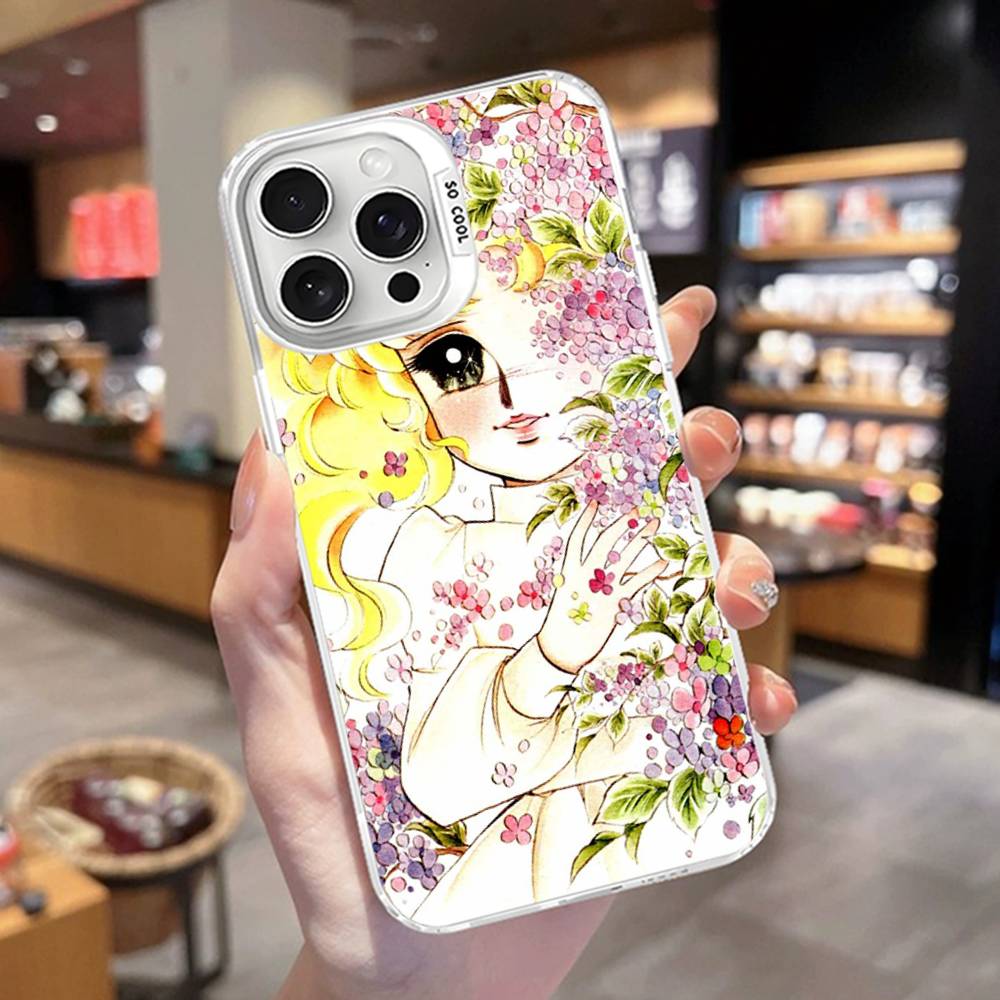 Manga Candy For IPhone 17 16 15 14 13 12 11 Pro Max Plus Matte Color Back Phone Cover