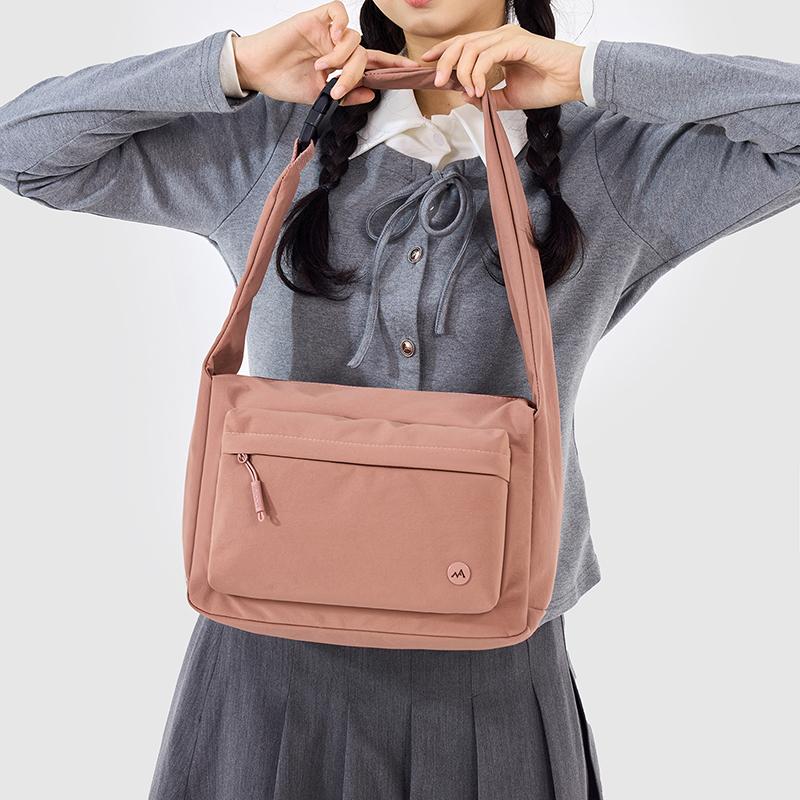 Women's Nylon Bag Commuter Shoulder Bag Large Capacity Travel Crossbody Bag