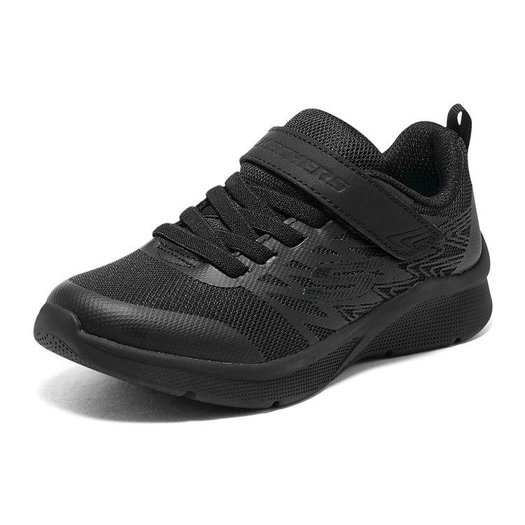 Skechers Comfortable Durable Shock-Absorbing Wear-Resistant Low-Top Kids Running Shoes Kids Sneaker Black 302617L-BBK