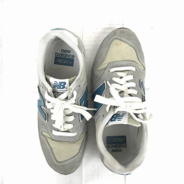 New Balance /Suede Sneakers/MRL996FD REVLITE/Men’s/23.5/Gray×Blue/New Balance(USED)