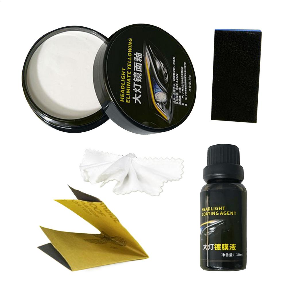 

Набор для восстановления фар Восстановление автомобиля Покрытие против окисления Полировальный состав для автомобильных фар Восстановление царапин автоуход