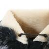 Black White Fur Snow Boots Winter Shoes Women's High Boot Platform Chunky Heels PU Leather Casual Warm Rain Shoes Waterproof