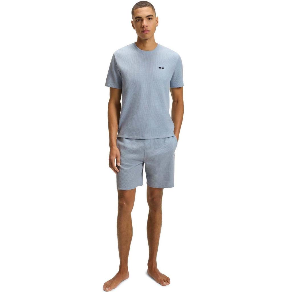 Boss Mens Waffle Pyjama Top