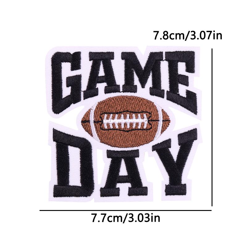 Hats Jeans Sew /Ironing Patch Square Cartoon Letter /Slogan Embroidered Diy Iron On Patches For Clothing Backpack Jackets Badges 