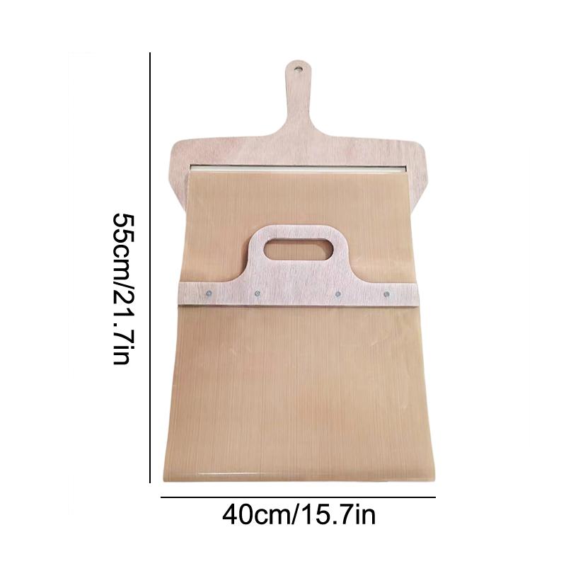 Coji glisante pentru pizza Lopata glisanta din lemn pentru pizza Coji pentru pizza portabila Spatula pentru pizza Paleta cu maner Accesorii pentru copt Instrument de bucătărie