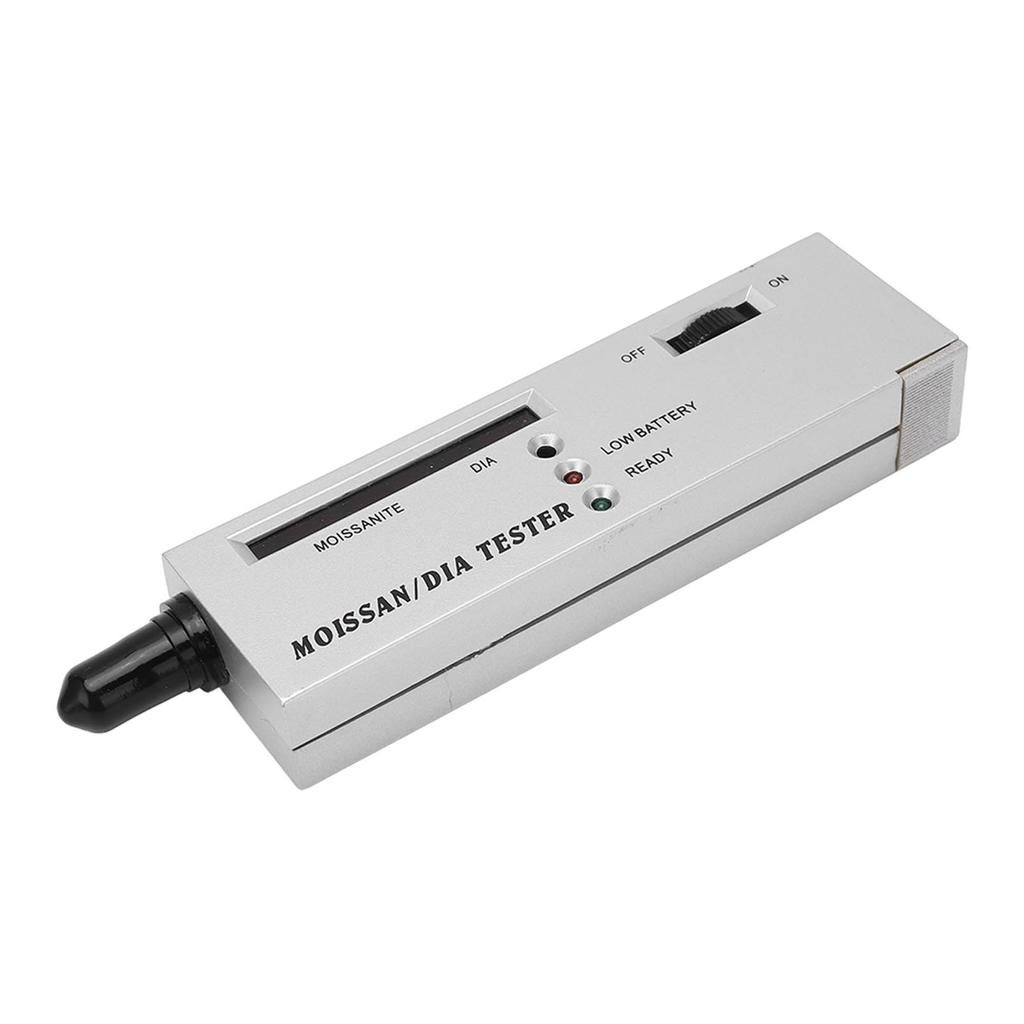 Teststift Moissanit Stift LCD-Anzeige Tester Moissanit Härtedetektor Juwelier Testwerkzeug mit LED-Anzeige