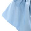 Unused FRAY I.D No Sleeve Big Collar Frill Blouse Blue Women Used