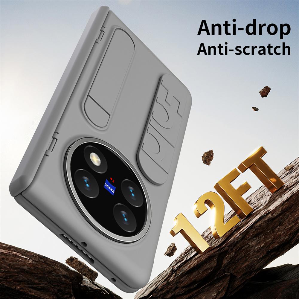 Wristband Bracket Phone Case for Orginal VIVO X Fold 5 Front Protection Film PC Hard Shell Protection Hinge Back Cover