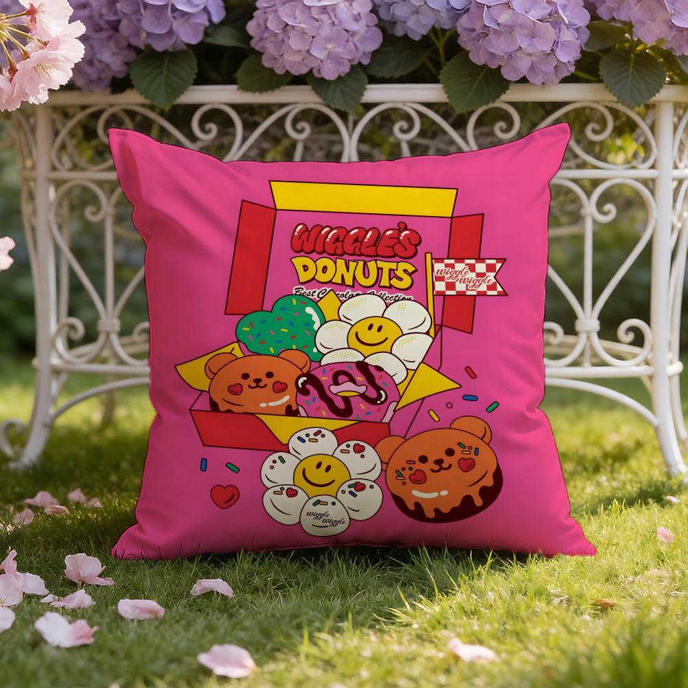 Brand W-wiggleS W-wiggleS Cushion Cover Home & Car Dual-Scene Pillow Cover: Reversible for Premium Comfort