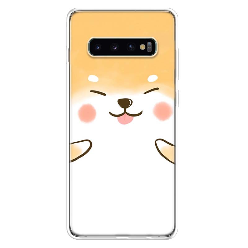Animal Shiba Inu Painted Phone Case For Samsung Galaxy A52 A51 A50S A32 A22 A12 A02S A72 A71 A31 A70 A30S Note 20 Ultra 10 Plus