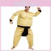 Pogrubiony Kostium Halloween Autentyczny Strój Zapaśnika Sumo Na Występ Sceniczny Męski