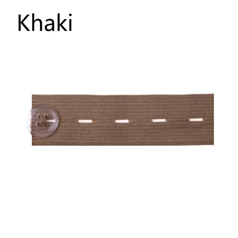 New 5pcs Fatty Maternity Waistband Elastic Extender Pants Belt Extension Buckle Button Pregnancy Cloth Buckle Accessories