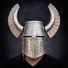 Medieval Templar Fantasy Helmet Knight Teutonic Wing Helmet SCA LARP Cosplay Great Helm
